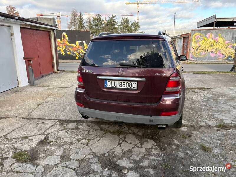 Bordowy Używany 2007 Mercedes GL450 SUV | 27 000 zł - Obraz 1/4