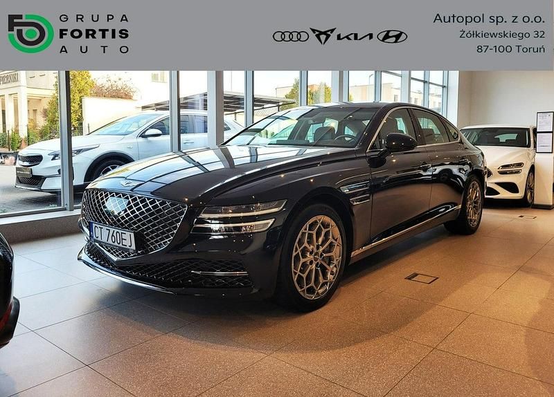 Czarny Używany 2022 Genesis G80 Sedan/Limuzyna | 269 900 zł - Obraz 1/4