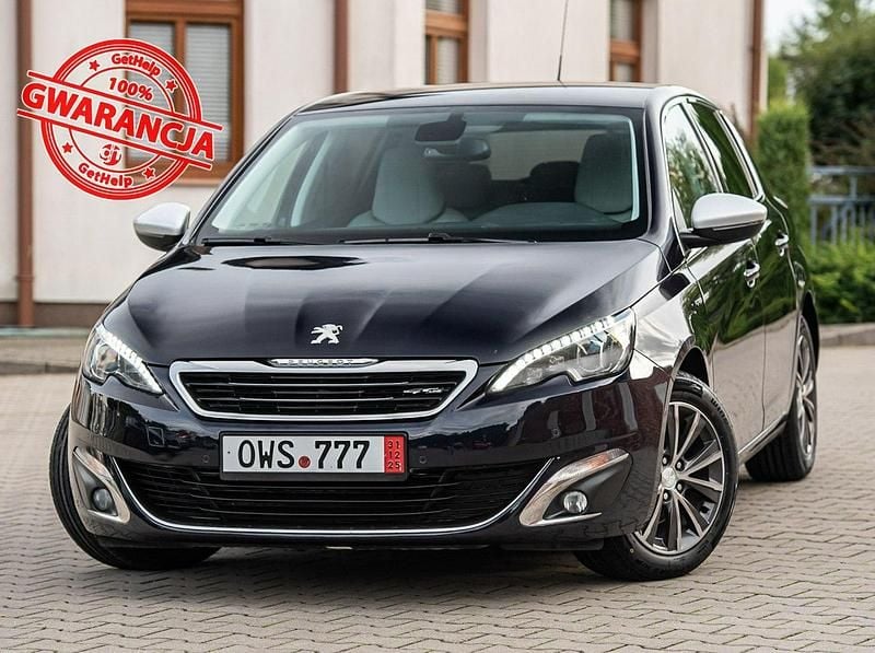 Fioletowy Używany 2016 Peugeot 308 GT-line Hatchback | 29 700 zł (Uczciwa cena) - Obraz 1/4