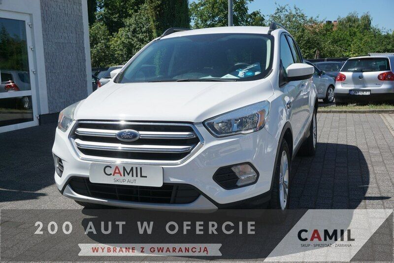 Biały Używany 2017 Ford Escape SE SUV | 51 000 zł (Dość drogi) - Obraz 1/3