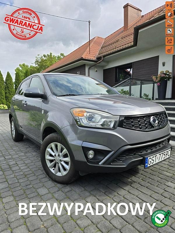 Grafitowy Używany 2014 Ssangyong Korando SUV | 29 500 zł (Uczciwa cena) - Obraz 1/4