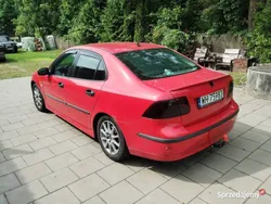 Czerwony Używany 2005 Saab 9-3 Sedan/Limuzyna | 8000 zł (Dobra cena)
