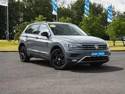 Szary Używany 2019 VW Tiguan SUV | 93 999 zł (Dość drogi)