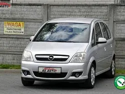 Srebrny Używany 2008 Opel Meriva Enjoy Minivan | 11 850 zł (Uczciwa cena)