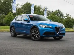 Niebieski Używany 2019 Alfa Romeo Stelvio SUV | 127 999 zł