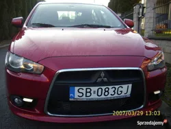 Czerwony Używany 2009 Mitsubishi Lancer Coupe | 13 800 zł