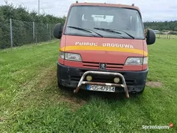 Bordowy Używany 2001 Peugeot Boxer Van | 12 522 zł