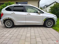 Srebrny Używany 2009 Honda FR-V Executive Minivan | 9900 zł (Drogi)