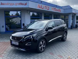 Czarny Używany 2017 Peugeot 5008 Allure Minivan | 79 900 zł (Dość drogi)