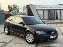 Czarny Używany 2004 Audi A3 Hatchback | 4500 zł (Super Cena)