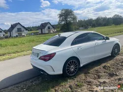 Biały Używany 2017 Mercedes CLA250 AMG line Sedan/Limuzyna | 89 900 zł (Uczciwa cena)