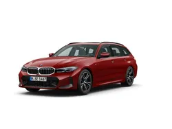 Czerwony melbourne metalizowany Używany 2024 BMW 318 Shadowline Kombi | 189 900 zł