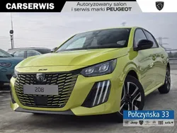 Żółty Nowe 2024 Peugeot 208 Hatchback | 94 490 zł (Dość drogi)