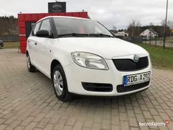 Biały Używany 2008 Skoda Fabia Hatchback | 9900 zł (Dość drogi)