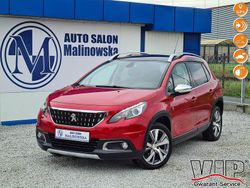 Wiśniowy Używany 2018 Peugeot 2008 SUV | 45 900 zł (Uczciwa cena)
