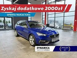 Niebieski Używany 2021 Seat Leon ST FR Kombi | 89 800 zł