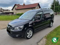 Czarny Używany 2014 VW Caddy Minivan | 34 800 zł (Super Cena)