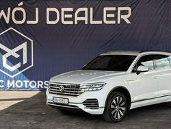 Biały (metalik) Używany 2018 VW Touareg SUV | 149 800 zł