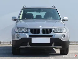 Srebrny Używany 2008 BMW X3 SUV | 27 999 zł (Uczciwa cena)