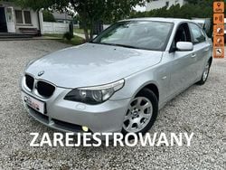 Srebrny (metalik) Używany 2004 BMW 520 Sedan/Limuzyna | 21 900 zł (Dość drogi)