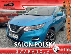 Niebieski (metalik) Używany 2020 Nissan Qashqai 360º SUV | 74 300 zł (Dobra cena)