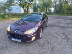 Czerwony Używany 2005 Peugeot 407 Kombi | 8500 zł (Dość drogi)