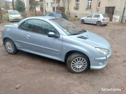 Srebrny Używany 2004 Peugeot 206 CC Kabriolet | 4999 zł (Dobra cena)