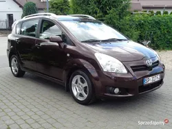 Brązowy Używany 2007 Toyota Corolla Verso Minivan | 17 900 zł (Uczciwa cena)