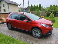 Czerwony Używany 2017 Peugeot 2008 SUV | 34 000 zł (Super Cena)
