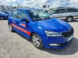 Niebieski Używany 2021 Skoda Fabia Hatchback | 34 440 zł (Super Cena)