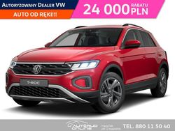 Czerwony (metalik) Nowe 2025 VW T-Roc SUV | 123 680 zł (Dobra cena)