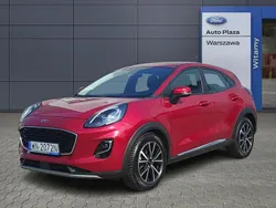 Bordowy (metalik) Używany 2020 Ford Puma Gen-E Sedan/Limuzyna | 59 900 zł (Uczciwa cena)