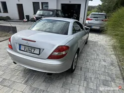 Srebrny (metalik, perła) Używany 2008 Mercedes SLK200 Kabriolet | 29 900 zł