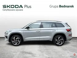Szary Używany 2024 Skoda Kodiaq SUV | 199 900 zł (Dobra cena)