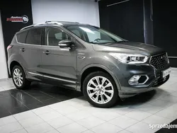 Szary Używany 2018 Ford Kuga Vignale SUV | 77 900 zł (Drogi)
