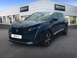 Niebieski Używany 2023 Peugeot 5008 Allure Minivan | 144 900 zł