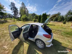 Srebrny Używany 2006 Peugeot 206 Hatchback | 5500 zł (Drogi)