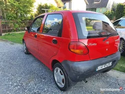 Czerwony Używany 2002 Chevrolet Matiz Hatchback | 1200 zł (Dobra cena)