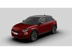 Lakier pastelowy czerwony passione z dachem w kolorze czarny cinema Nowe 2025 Fiat 600 La Prima SUV | 112 900 zł (Uczciwa cena)