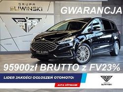 Czarny Używany 2019 Ford S-MAX Vignale Minivan | 95 900 zł