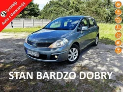 Szary Używany 2010 Nissan Tiida Tekna Hatchback | 11 990 zł