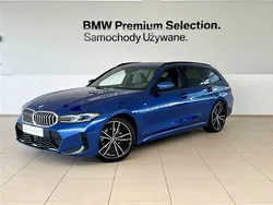 Portimao blue metallic metalizowany Używany 2023 BMW 320 Shadowline Kombi | 200 000 zł