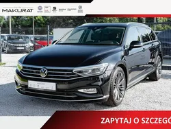 Czarny Używany 2021 VW Passat Elegance Kombi | 119 700 zł (Dość drogi)
