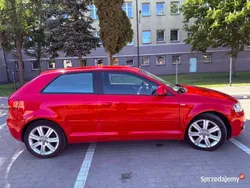 Czerwony Używany 2008 Audi A3 | 22 900 zł (Dość drogi)