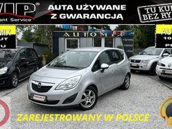 Srebrny Używany 2011 Opel Meriva Minivan | 19 900 zł