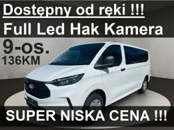 Biały Nowe 2024 Ford Transit Custom Trend Kombi | 185 484 zł