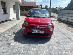 Czerwony Używany 2019 Fiat 500 Hatchback | 42 500 zł (Dość drogi)