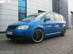 Niebieski (metalik) Używany 2004 VW Touran Minivan | 21 900 zł