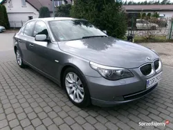 Szary Używany 2007 BMW 523 Sedan/Limuzyna | 29 900 zł