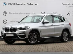 Srebrny glacier metalizowany Używany 2021 BMW X3 Luxury Line SUV | 159 900 zł (Uczciwa cena)
